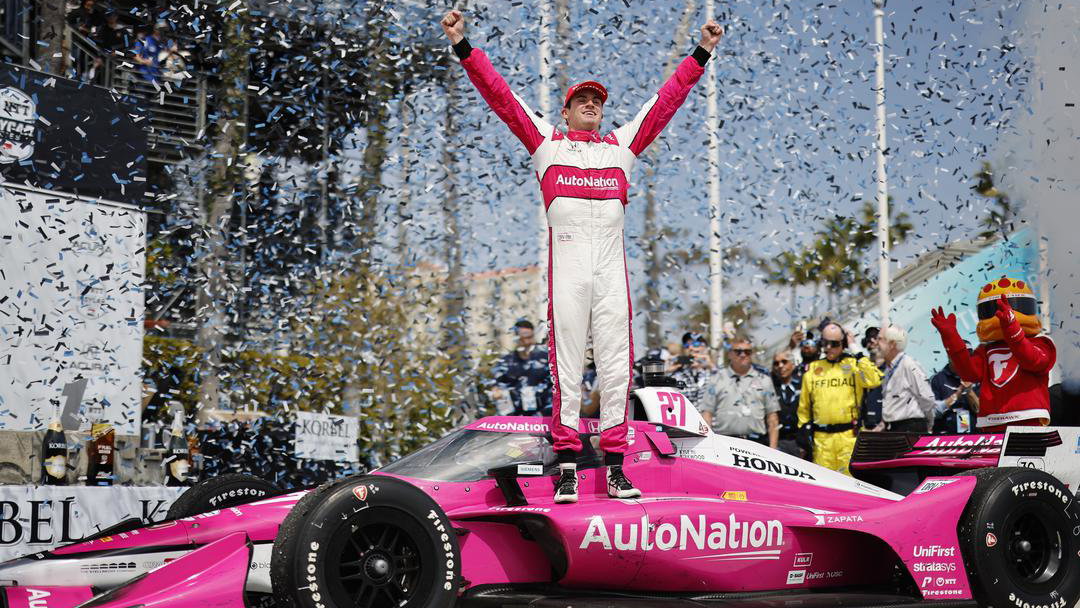 Kyle Kirkwood, Andretti Autosport at Long Beach